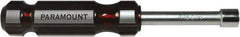 Paramount - 7/16" Solid Shaft Nutdriver - Color Coded Handle, 7-1/8" OAL - Apex Tool & Supply