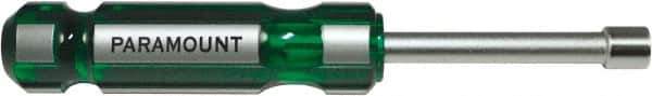Paramount - 11/32" Solid Shaft Nutdriver - Color Coded Handle, 7-1/8" OAL - Apex Tool & Supply