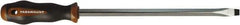 Paramount - Standard Slotted Screwdriver - Square Shank, Ergonomic Handle - Apex Tool & Supply