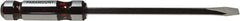 Paramount - 318mm OAL Standard Slotted Screwdriver - 203mm Blade Length, Square Shank, Acetate Handle - Apex Tool & Supply