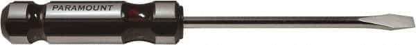 Paramount - Standard Slotted Screwdriver - Round Shank, Acetate Handle - Apex Tool & Supply