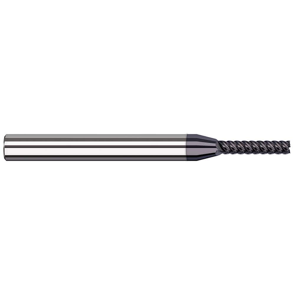 Harvey Tool - Square End Mills Mill Diameter (Decimal Inch): 0.0900 Length of Cut (Decimal Inch): 0.4500 - Apex Tool & Supply