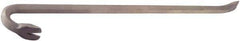 Ampco - 30" OAL Wrecking Bar - 1-9/16" Wide, Aluminum Bronze - Apex Tool & Supply