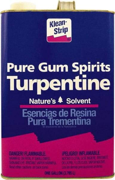 Klean-Strip - 1 Gal Turpentine - 859 gL VOC Content, Comes in Metal Can - Apex Tool & Supply