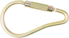 PRO-SAFE - 5,000 Lb. Capacity Locking Carabiner - 2 Inch, Autolocking Gate, Steel - Apex Tool & Supply