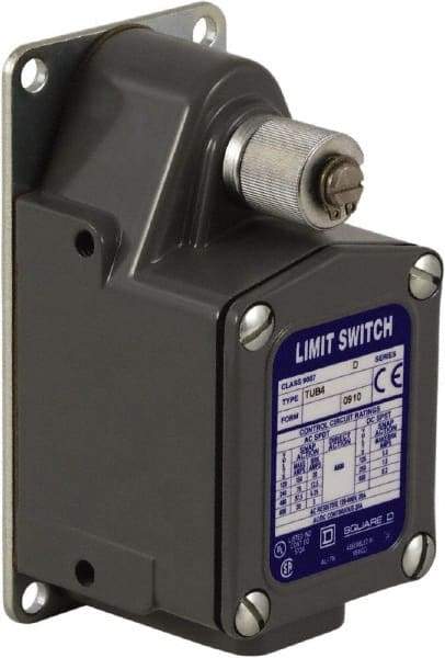 Square D - SPDT, 600 VAC, Screw Terminal, Rotary Spring Return Actuator, General Purpose Limit Switch - 1, 2, 4, 12, 13 NEMA Rating, IP67 IPR Rating - Apex Tool & Supply