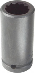 Proto - 3/4" Drive 24mm Deep Impact Socket - 12 Points, 3-1/8" OAL - Apex Tool & Supply