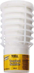 Rubbermaid - 48 mL Air Freshener Dispenser Refill - Tropical, Compatible with TCell Odor Control System Dispensers - Apex Tool & Supply
