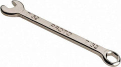 Proto - 7/32" 6 Point Combination Wrench - 3-5/64" OAL, Steel, Nickel Finish - Apex Tool & Supply