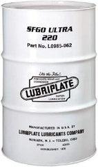 Lubriplate - 55 Gal Drum, Synthetic Gear Oil - 8°F to 420°F, 1088 SUS Viscosity at 100°F, 210 SUS Viscosity at 210°F, ISO 220 - Apex Tool & Supply