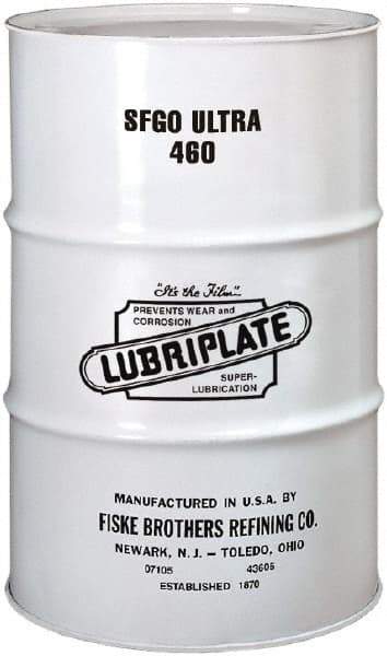 Lubriplate - 55 Gal Drum, Synthetic Gear Oil - 10°F to 380°F, 2143 SUS Viscosity at 100°F, 211 SUS Viscosity at 210°F, ISO 460 - Apex Tool & Supply