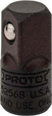 Proto - 3/8 Male 1/4 Female Drive Adapter - 31/32" OAL - Apex Tool & Supply