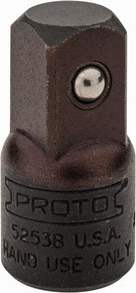 Proto - 1/2 Male 3/8 Female Drive Adapter - 1-7/16" OAL - Apex Tool & Supply
