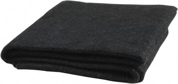 Steiner - 6' High x 6' Wide x 0.15" Thick Carbonized Fiber Welding Blanket - Black - Apex Tool & Supply