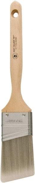 Wooster Brush - 2" Angled Synthetic Sash Brush - 2-11/16" Bristle Length, 7.13" Wood Fluted Handle - Apex Tool & Supply