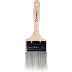 Wooster Brush - 3" Flat Synthetic Varnish Brush - 2-15/16" Bristle Length, 5.81" Wood Beavertail Handle - Apex Tool & Supply