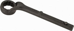 Proto - 1-1/2" 12 Point Pull Wrench - Single End, 10-15/16" OAL, Steel, Black Finish - Apex Tool & Supply