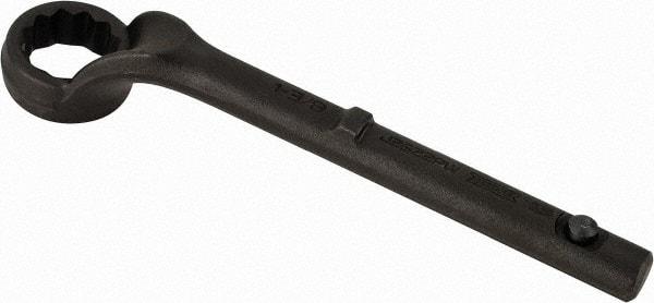 Proto - 1-3/8" 12 Point Pull Wrench - Single End, 10-13/16" OAL, Steel, Black Finish - Apex Tool & Supply