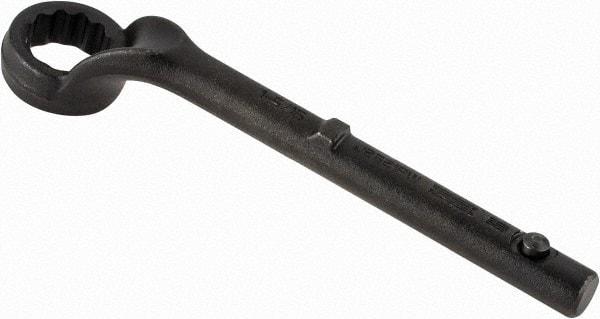 Proto - 1-5/16" 12 Point Pull Wrench - Single End, 10-13/16" OAL, Steel, Black Finish - Apex Tool & Supply