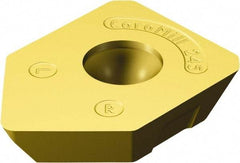 Sandvik Coromant - R24518T6 W Grade 2030 Carbide Milling Insert - TiAlN/TiN Finish, 6.1mm Thick, 18mm Inscribed Circle, 1mm Corner Radius - Apex Tool & Supply