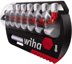 Wiha - 8 Piece, Bit Set - Torx, Phillips, Square Point - Apex Tool & Supply