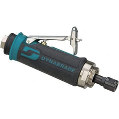 Dynabrade - 1/4 Inch Collet, 0.4 hp, 30,000 RPM Compact Router Motor - 1/4 NPT Inlet, 90 psi Air Pressure, 23 CFM - Apex Tool & Supply