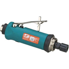 Dynabrade - 1/4 Inch Collet, 0.7 hp, 20,000 RPM Compact Router Motor - 1/4 NPT Inlet, 90 psi Air Pressure, 38 CFM - Apex Tool & Supply