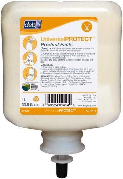 SC Johnson Professional - 1 L Barrier & Pre-Work Cream - Comes in Cartridge, Fragrance Free, Silicone Free - Apex Tool & Supply