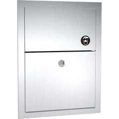ASI-American Specialties, Inc. - Feminine Hygiene Product Receptacles Material: Stainless Steel Color: Silver - Apex Tool & Supply