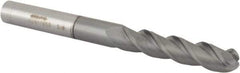 Accupro - 3/8" Diam, 1-3/4" LOC, 3 Flute Solid Carbide Ball End Mill - nACRo Finish, Single End, 4" OAL, 3/8" Shank Diam, Spiral Flute - Apex Tool & Supply
