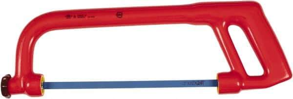 Wiha - 12" Hacksaw - 3-13/32" Throat Depth, Insulated Handle - Apex Tool & Supply
