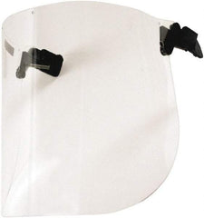 3M - Polycarbonate Face Shield - 6-3/4 Inch High x 13-1/2 Inch Wide x 0.13 Inch Thick, Shade 10, Compatible with 3M Peltor Hard Hat Adapter P3EV/2 and 3M Peltor Cap-Mounted Earmuff - Apex Tool & Supply