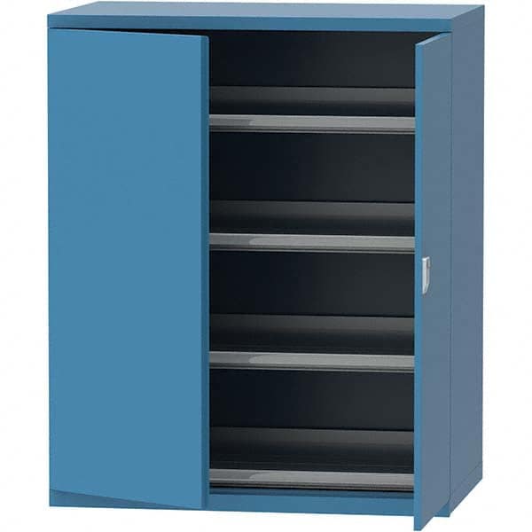 LISTA - 159 Compartment Bright Blue Steel Modular Storage Cabinet - Apex Tool & Supply