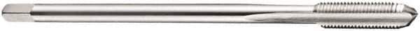DORMER - M15x1.50 Metric Fine 6H 4 Flute Bright Finish Cobalt Straight Flute Machine Tap - Bottoming, Right Hand Thread, 100mm OAL, 21mm Thread Length, Oversize - Apex Tool & Supply