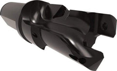 Allied Machine and Engineering - 24 to 26mm Diam, Straight Shank, 25.4mm Body Shank Diam, Combo Chamfer and Countersink Drill - TCMT 110204 Insert, 121.84mm OAL - Apex Tool & Supply