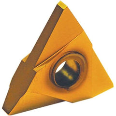 Tool-Flo - TNMA44 API Buttress Grade GP50D Edge Threading Insert - AlTiN Finish, 5/8" Inscribed Circle, Neutral Cut - Apex Tool & Supply