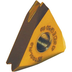 Tool-Flo - TNMA43 API Round Grade AC50D Internal On Edge Threading Insert - AlTiN Finish, 8" Internal TPI, 1/2" Inscribed Circle, Neutral Cut - Apex Tool & Supply