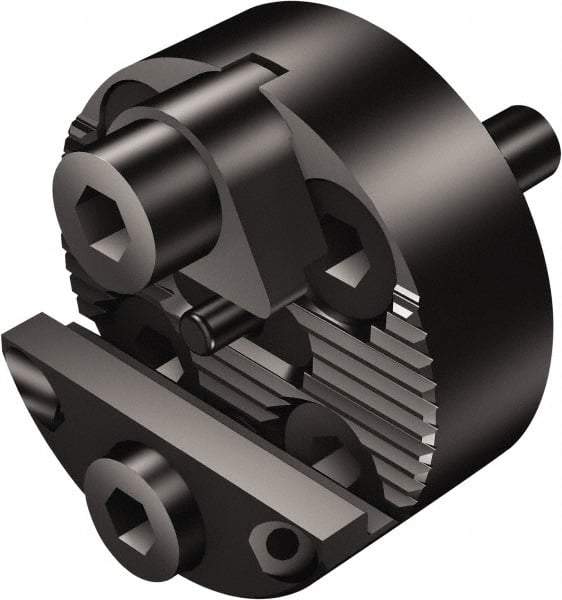 Sandvik Coromant - 32 System Size, Modular Tool Holding System Adapter - 19.5mm Projection, 32mm Body Diam, 28mm OAL, Through Coolant - Exact Industrial Supply