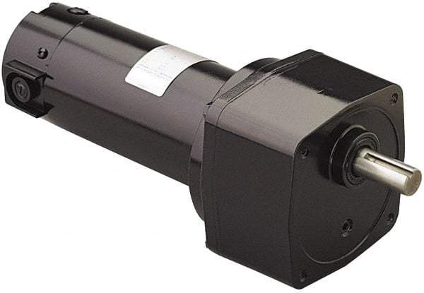 Leeson - 90 Volt, 83 RPM, 29:1 Gear Ratio, Parallel Gearmotor - 34 Frame, 155 Torque, TENV Enclosure - Apex Tool & Supply