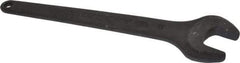 Facom - 30mm Standard Service Open End Wrench - 10-1/4" OAL, Single End, Black Finish, 15° Head Angle - Apex Tool & Supply