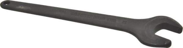 Facom - 32mm Standard Service Open End Wrench - 11-7/32" OAL, Single End, Black Finish, 15° Head Angle - Apex Tool & Supply