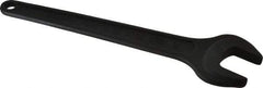 Facom - 38mm Standard Service Open End Wrench - 12-19/32" OAL, Single End, Black Finish, 15° Head Angle - Apex Tool & Supply