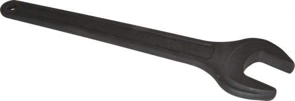 Facom - 41mm Standard Service Open End Wrench - 13-3/8" OAL, Single End, Black Finish, 15° Head Angle - Apex Tool & Supply