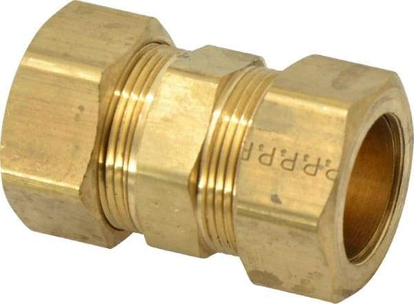 Parker - 7/8" OD, Brass Union - 75 Max Working psi, -65 to 250°F, Comp x Comp Ends - Apex Tool & Supply