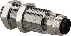 Parker - 3/8" OD, Bulkhead Coupler Body - 150 Max Working psi, 0 to 150°F, - Apex Tool & Supply