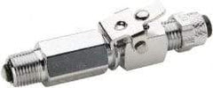 Parker - 3/8" OD, Single End Shutoff Pipe - 150 Max Working psi, 0 to 150°F, - Apex Tool & Supply