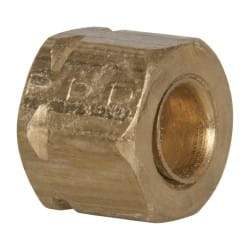 Parker - 1/4" OD, Brass Plug - 1,400 Max Working psi, -65 to 250°F, - Apex Tool & Supply