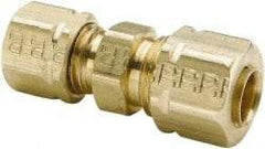 Parker - 7/8" OD, Brass Union - -65 to 250°F, Comp x Comp Ends - Apex Tool & Supply