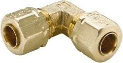 Parker - 3/4" OD, Brass Union Elbow - 550 Max Working psi, -65 to 250°F, Comp x Comp Ends - Apex Tool & Supply