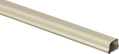 Hubbell Wiring Device-Kellems - 120 Inch Long x 4-3/4 Inch Wide x 1.62 Inch High, Rectangular Raceway Base - Ivory, For Use with HBL4750 Series Raceways - Apex Tool & Supply